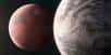 Tous les 2,4 millions d'années, des interactions entre les orbites de la Terre et de Mars produiraient une période de réchauffement climatique et de renforcement des courants océaniques profonds (image non réaliste présentant Mars et la Terre). © Aaron Alien, Adobe Stock