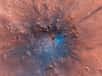 Les cratères d'impact récents comme celui-ci sont rares à la surface de Mars. Image en haute résolution ici. © Nasa, JPL, University of Arizona