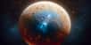 Avec son cratère d'impact géant de 130 kilomètres de diamètre qui porte le nom du découvreur de Mimas, Herschel, bien visible dans les images d’une des sondes Voyager lors de sa visite de Saturne, la petite lune de la géante gazeuse avait immédiatement fait penser à l’Étoile de la mort de Star Wars. Une équipe internationale de chercheurs pense maintenant que son intérieur est chauffé depuis plusieurs dizaines de millions d’années tout au plus par les forces de marée de Saturne et que pour cette raison – comme dans le cas d’Europe, la lune glacée de Jupiter – sous une coquille de glace existerait un océan global dans les profondeurs de Mimas.