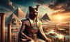 Illustration de Ramsés II générée à l'aide d'une IA. © XD, Futura avec DALL-E
