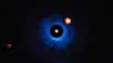 Les astronomes utilisant le télescope spatial James Webb de la Nasa, de l'ESA et de la CSA (canada) ont capturé des preuves convaincantes d'une planète d'une masse similaire à celle de Saturne en orbite autour de la jeune étoile voisine TWA 7. Cette planète a été baptisée TWA 7b. © ESA/Webb, NASA, CSA, A.M. Lagrange, M. Zamani