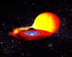 En utilisant les observations du satellite Rossi X-ray Timing Explorer (RXTE), des astrophysiciens ont découvert comment prédire le moment où se produira l'un de ces énormes flashes de rayons X, brutales bouffées générées par l’accrétion de gaz sur une étoile à neutrons, membre d’un système binaire.