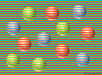 Vous voyez des boules jaunes, violettes ou rouges ? Détrompez-vous : elles sont toutes de la même couleur ! Décryptage de cette étonnante illusion d’optique appelée illusion de Munker-White.