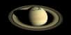 Image recomposée d’une aurore boréale de Saturne, à partir des observations de la sonde Cassini lors de sa descente vers la planète en août 2017. © Nasa, JPL-Caltech, Space Science Institute, A. Bader, Université de Lancaster