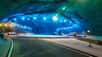 L'Eysturoyartunnilin est le premier tunnel sous-marin accueillant un rond-point. © ESTUNLAR.FO, Twitter