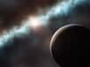 On ne sait pas encore s’il s’agit d’une planète ou d’une naine brune en formation qui creuse le disque de poussières autour de l’étoile T Chamaeleontis. Mais le VLT a bel et bien détecté un corps céleste à l’intérieur de la région dépourvue de poussières séparant ce disque en deux anneaux. C'est une première.