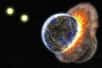 A trois cents années-lumière du Soleil, autour de BD+20 307, un système planétaire ancien vient probablement d'être le siège d'une collision cataclysmique entre deux planètes rocheuses, ressemblant donc à la Terre.