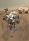 Près de 3 mois après son arrivée sur la Planète rouge, le rover Curiosity s’est photographié une fois de plus. Mais cette image, composée d'un grand nombre de photos, nous montre le rover en entier et en très haute résolution.