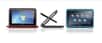 Netbook ou tablette ? Dell décide de ne pas choisir avec le curieux Duo, un ordinateur portable à écran pivotable, qui devient une tablette tactile, laquelle camoufle son Windows 7. Le résultat est inhabituel, avec un poids et un volume qui sont ceux d’un vrai PC portable.