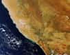 Une nouvelle image prise par le satellite Envisat nous montre le sud de la Namibie et le nord de l'Afrique du Sud sur la côte sud-ouest du continent africain.