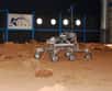 Dans l’usine turinoise de Thales Alenia Space, on prépare le rover de la mission ExoMars 2018. Encore loin de la construction, les ingénieurs finalisent l’architecture de l’engin avant les phases de développement et de définition prévues en avril 2011.