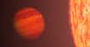 Des astronomes de l’université Johns Hopkins (États-Unis) ont découvert une drôle de planète – ici en vue d’artiste – qui a su garder son atmosphère malgré un environnement hostile. © Roberto Molar Candanosa, Université Johns Hopkins