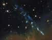 Le télescope spatial Hubble a photographié un jet de gaz qui s'échappe d'une jeune étoile en formation classée parmi les objets de Herbig-Haro.
