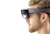 Le casque de réalité augmentée HoloLens de Microsoft permet de voir et manipuler des objets 3D intégrés dans le monde réel. Un exemplaire a été envoyé dans la Station spatiale internationale afin que les astronautes étudient de quelle manière cet outil pourrait leur servir. © Microsoft