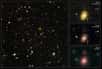 Une étude plus poussée du Hubble Ultra Deep Field, c'est-à-dire le champ profond le plus lointain jamais obtenu, a permis à une équipe de scientifiques utilisant le Télescope spatial Hubble et l'observatoire spatial Spitzer de découvrir des galaxies très lointaines formées il y a de 800 millions d'années à 1 milliard d'années après le Big-Bang.