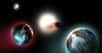 Le cocon maternel, les exoplanètes nouveau-nées ne connaissent pas. Pour elles, pas d’environnement protégé. Et parfois même, des étoiles qui se montrent cruelles et n’hésitent pas à aller jusqu’à faire « cuire » leur atmosphère, comme des astronomes viennent de l’observer dans un système à quatre planètes autour d’une étoile jeune à quelque 350 années-lumière de la Terre.
