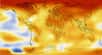 Une vidéo réalisée par la Nasa montre, accéléré en une demi-minute, le réchauffement climatique depuis 1880. De bleu, le planisphère passe au rouge, un dégradé parlant... En effet la Terre s'est considérablement réchauffée. En 2011, la température était de 0,51 °C supérieure à la période 1951-1980 !