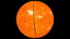 En attendant les images réalisées par les sondes Stereo depuis le 6 février, la Nasa a publié un cliché du Soleil presque complet, réalisé quatre jours plus tôt.