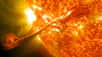 L'observatoire solaire spatial SDO a saisi à la fin du mois d'août un majestueux filament de matière solaire qui est resté actif plusieurs jours.