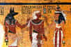 Plusieurs fresques murales du tombeau de Toutânkhamon sont couvertes de taches sombres dont l’origine est problématique. Il s’agirait des restes de champignons s’étant développés à la faveur de la tombe fermée à la hâte, sans attendre que les peintures sèchent.