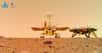 « Selfie »&nbsp;du rover Zhurong sur Mars. © CNSA