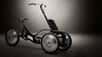 Le tricycle électrique Mean Lean Machine conçu par Arcimoto. © Arcimoto