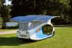 Le camping-car électrique et solaire Stella Vita peut atteindre une vitesse maximale de 120 km/h. © Bart van Overbeeke