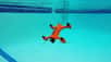 Le Spry est un drone quadricoptère, muni d'une caméra Ultra HD, qui peut non seulement voler, mais aussi se poser sur l'eau ou plonger pour filmer.