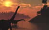 En 2009, la découverte d'empreintes d'un dinosaure gigantesque, à Plagne, dans le massif du Jura, avait été annoncée par le CNRS, donnant lieu à une importante couverture médiatique. Plusieurs campagnes de fouilles ont été menées, de 2010 à 2012, par le laboratoire de Géologie de Lyon, mettant au jour la plus longue piste de dinosaure sauropode actuellement connue au monde.