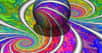 Découvrez l'histoire des mathématiques en 10 dates clés. Ici, une séduisante spirale créée en appliquant une projection stéréographique à une courbe loxodromique. © Paul Nylander, Dunod