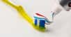 Dentifrice étalé sur une brosse à dents : un matériau du quotidien modelable, et qui peut s’écouler. © Stevepb, Pixabay, DP