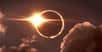 Ce jeudi 20 avril 2023 a eu lieu une éclipse solaire hybride : annulaire, puis totale et à nouveau annulaire. © Peter Jurik, Adobe Stock