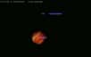 Le satellite Ganymède disparait dans l'ombre de Jupiter