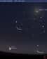 La planète Vénus est en conjonction avec l'amas de la Crèche (M44)
