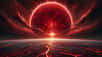 À sa mort, le Soleil passera par une phase géante rouge avant de devenir une étoile naine blanche. Mais que deviendra notre Terre ? © XD, Futura avec Dall-e