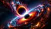 Dans notre Univers, les collisions entre tours noirs ne sont pas si rares. Mais celle que des astronomes viennent tout juste d’observer n’est pas tout à fait comme les autres. Parce qu’elle se joue à l’aube des temps. À une époque où il est même difficile d’imaginer que des trous noirs supermassifs puissent exister !