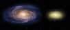 Les galaxies en forme de disque sont connues pour être des lieux de formation d'étoiles au contraire des galaxies elliptiques dominées par une population d’étoiles âgées et dont les réserves de gaz sont épuisées. Pourtant, au grand étonnement des astronomes, une jeune galaxie en forme de disque a un contenu similaire à celui d'une vieille galaxie elliptique. Une observation réalisée par Hubble qui ne cadre pas avec les modèles astrophysiques classiques de l'évolution des galaxies.