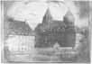 Louis Daguerre présente sa découverte, le daguerréotype, à l'Académie des sciences. Le daguerréotype de l'église Saint-Thomas de Strasbourg est le premier cliché réalisé par Louis Daguerre. © Kapipelmo, Domaine public, Wikimedia Commons