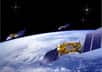 Les satellites du système Galileo, le futur système de navigation par satellite de l'Europe. © DR