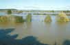 L'inondation annuelle des plaines par la Severn (Angleterre) est caractéristique du régime hydrique de cette rivière. © Mike Simms CC by-sa