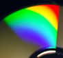 Le spectre lumineux d’une ampoule à incandescence, dont l’IRC est proche de 100. © Jason-Morrison CC by-nc 2.0