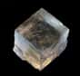 Cristal de halite, ou sel gemme, qui fait partie des roches évaporitiques. © Wikipédia, Hans-Joachim Engelhardt, CC by-sa 4.0
