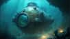 Illustration d'un submersible autonome accueillant des passagers pour une exploration des abysses. © QC Creations, Adobe Stock