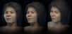 Une version subjective et artistique de la reconstruction faciale du visage d'une adolescente ayant vécu au Paléolithique supérieur. © Museum d'Histoire naturelle de Vienne. 