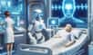 Des IA pour remplacer le personnel de santé, c’est maintenant chez Nvidia. © Sylvain Biget, Image Creator (image générée avec IA)