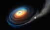 Grâce au Very Large Telescope de l’ESO, et pour la toute première fois, une exoplanète géante en orbite autour d'une naine blanche a été détectée. La planète orbite à si grande proximité de ce vestige d’une étoile semblable au Soleil, que son atmosphère s’échappe progressivement, se condensant en un disque de gaz en périphérie de l’étoile. Ce système donne un aperçu de la probable destinée du Système solaire.