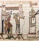 La tapisserie de Bayeux est une broderie du XIe siècle. Elle mesure 70 m de long sur 50 cm de large, et représente la reconquête normande de l'Angleterre par Guillaume le Conquérant. C'est certainement la plus célèbre tapisserie du monde.