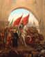 La chute de Constantinople a lieu le 29 mai 1453. La ville tombe entre les mains des Ottomans. C'est un événement majeur de l'histoire mondiale, de la fin de l'Empire byzantin et du Moyen Âge. Cette chute s'explique d'une part par l'isolement de la ville, d'autre part par l'adresse militaire de Mehmed II.