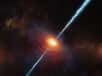 Des radioastronomes australiens viennent&nbsp;de faire savoir qu'ils ont&nbsp;découvert, avec l’ASKAP,&nbsp;un jet de matière 50 fois plus grand que&nbsp;sa galaxie génitrice. © ESO, M. Kornmesser