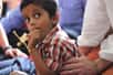 Un jeune garçon handicapé mental suivi par la Satya Special School. © Satya Special School